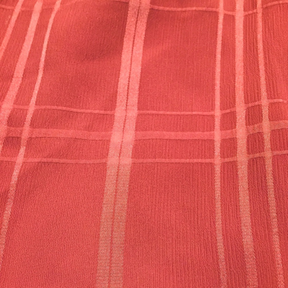 Parker Smocked Waist Pink Skirt Medium NWT plaid - Picture 4 of 6
